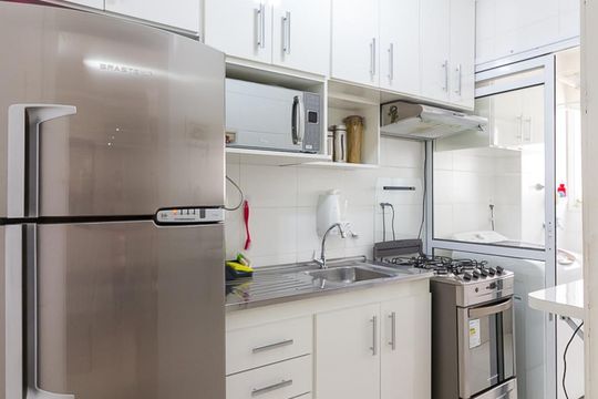 Cozinha de apartamento para alugar com 3 quartos, 63m² em Ponte Grande, Guarulhos