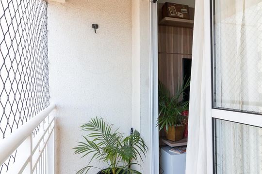 Varanda de apartamento para alugar com 3 quartos, 63m² em Ponte Grande, Guarulhos