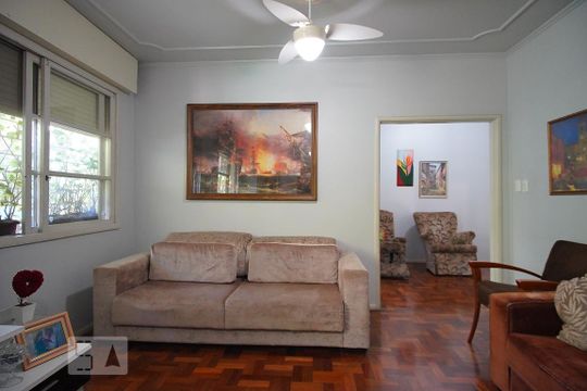 Sala de casa à venda com 5 quartos, 340m² em Jardim Itu Sabará, Porto Alegre