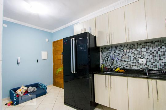 Cozinha de apartamento para alugar com 2 quartos, 93m² em Vila Tibiriçá, Santo André