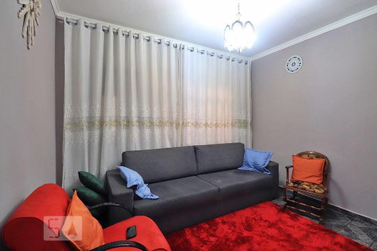 Sala de casa à venda com 2 quartos, 216m² em Jardim das Maravilhas, Santo André