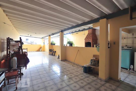 Área Gourmet de casa à venda com 2 quartos, 216m² em Jardim das Maravilhas, Santo André
