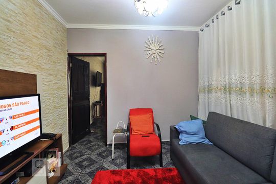 Sala de casa à venda com 2 quartos, 216m² em Jardim das Maravilhas, Santo André