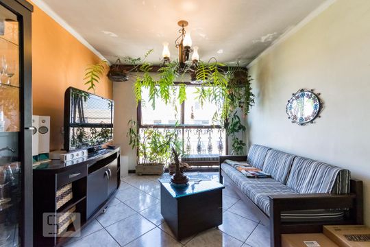 Sala de apartamento à venda com 3 quartos, 78m² em Vila Campestre, São Paulo