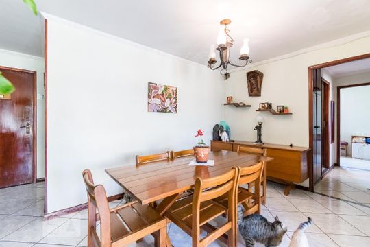 Sala de apartamento à venda com 3 quartos, 78m² em Vila Campestre, São Paulo