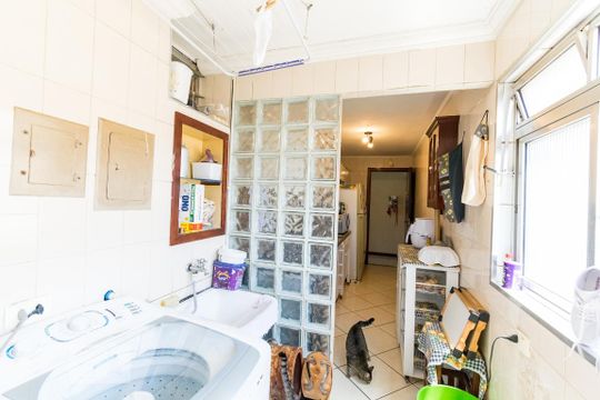 Lavanderia de apartamento à venda com 3 quartos, 78m² em Vila Campestre, São Paulo