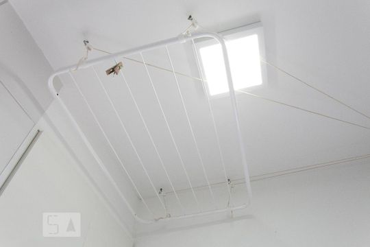 Área de Serviço - Varal de apartamento à venda com 1 quarto, 33m² em Mooca, São Paulo