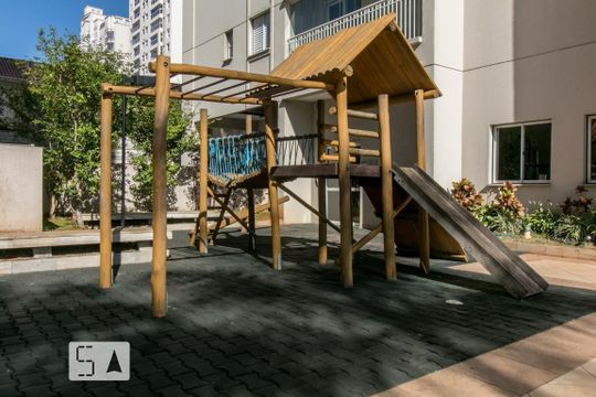 Parque infantil de apartamento para alugar com 2 quartos, 60m² em Mauá, São Caetano do Sul