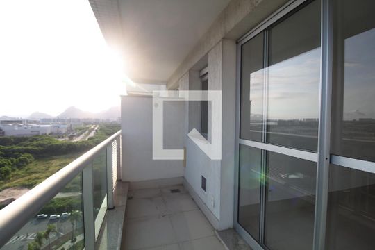 Varanda da Sala de apartamento à venda com 2 quartos, 77m² em Jacarepaguá, Rio de Janeiro