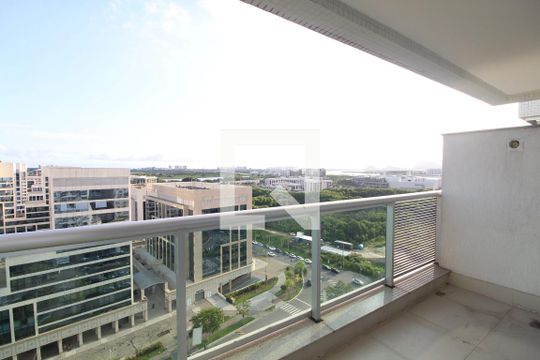 Varanda da Sala de apartamento à venda com 2 quartos, 77m² em Jacarepaguá, Rio de Janeiro