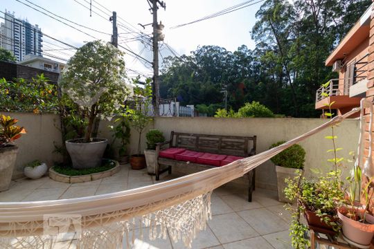 Varanda da Sala de casa à venda com 5 quartos, 308m² em Paraíso do Morumbi, São Paulo