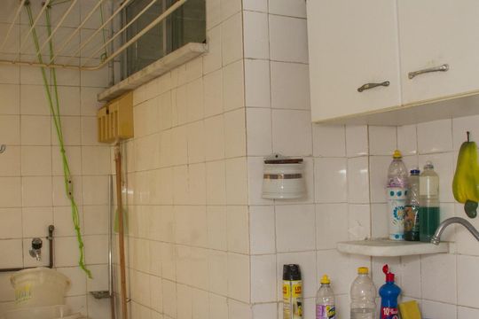 Cozinha de apartamento à venda com 1 quarto, 42m² em Pilares, Rio de Janeiro