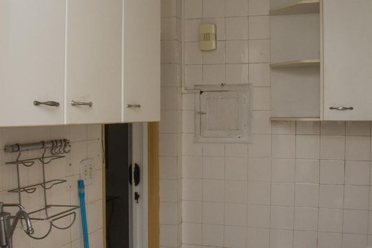 Cozinha de apartamento à venda com 1 quarto, 42m² em Pilares, Rio de Janeiro