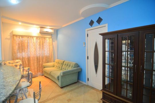 Sala de apartamento para alugar com 2 quartos, 74m² em Marechal Rondon, Canoas