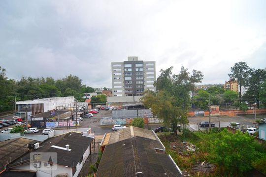 Vista Sala de apartamento para alugar com 2 quartos, 74m² em Marechal Rondon, Canoas