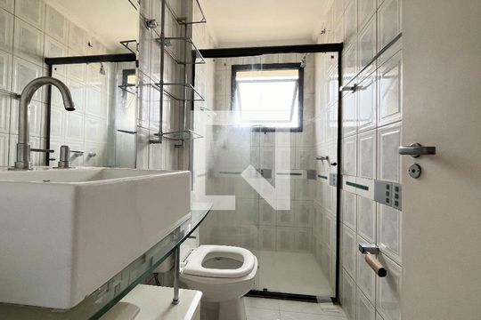 Banheiro da Suíte de apartamento à venda com 3 quartos, 94m² em Jardim Brasil (zona Sul), São Paulo