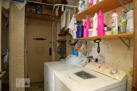 Área de Serviço de apartamento à venda com 3 quartos, 160m² em Paraisópolis, São Paulo
