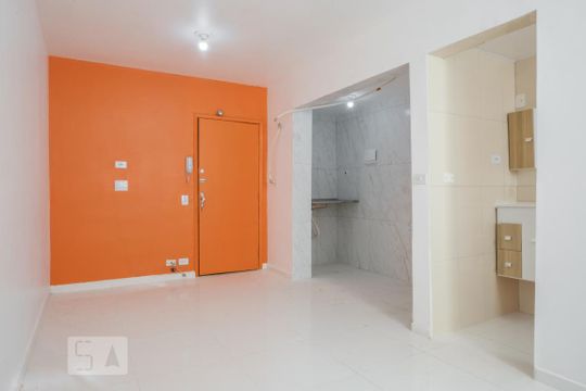 Sala Dormitório de apartamento para alugar com 1 quarto, 29m² em Água Branca, São Paulo