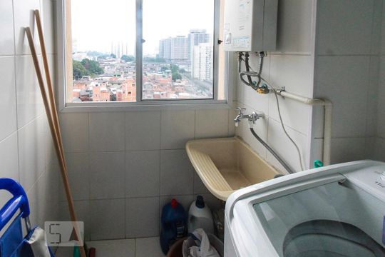 Área de Serviço de apartamento para alugar com 2 quartos, 45m² em Vila Independência, São Paulo