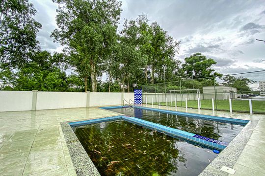 Área comum - Piscina de casa à venda com 2 quartos, 42m² em Feitoria, São Leopoldo