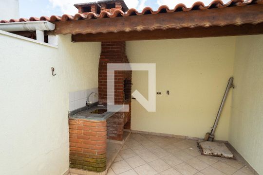 Área de Serviço - Churrasqueira de casa à venda com 3 quartos, 106m² em Santa Terezinha, São Bernardo do Campo