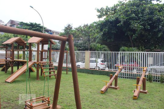 Área Comum - Playground de apartamento à venda com 2 quartos, 110m² em Recreio dos Bandeirantes, Rio de Janeiro