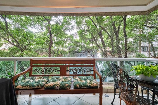Varanda de apartamento à venda com 3 quartos, 157m² em Tijuca, Rio de Janeiro