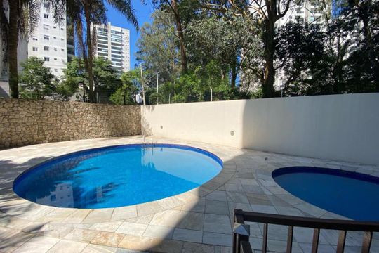 Área comum - Piscina de apartamento à venda com 3 quartos, 173m² em Vila Andrade, São Paulo