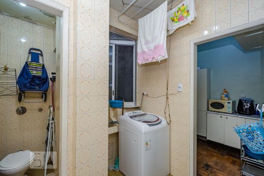Área de Serviço de apartamento à venda com 3 quartos, 117m² em Centro, Belo Horizonte