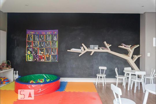 Área comum - Brinquedoteca de apartamento para alugar com 2 quartos, 59m² em Brás, São Paulo