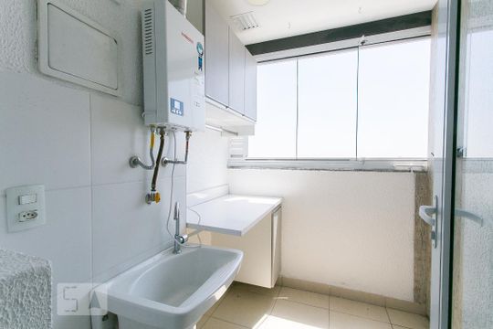Área de Serviço de apartamento para alugar com 2 quartos, 59m² em Brás, São Paulo