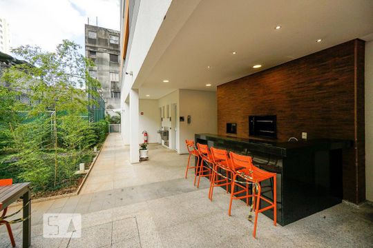 Área comum - Churrasqueira de apartamento para alugar com 2 quartos, 59m² em Brás, São Paulo