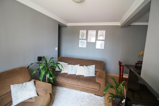 Sala de Estar de apartamento para alugar com 2 quartos, 64m² em Vila Gomes Cardim, São Paulo