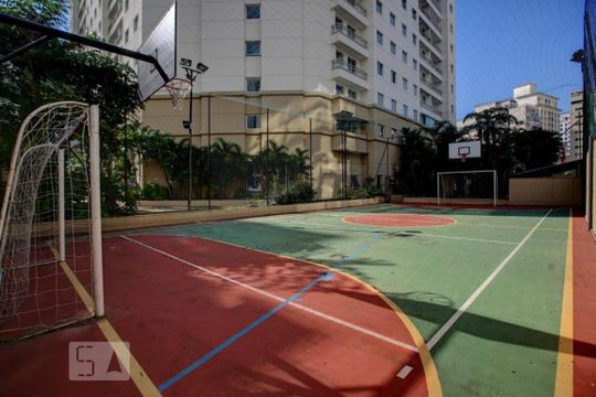Área comum - Quadra Poliesportiva de apartamento à venda com 2 quartos, 50m² em Consolação, São Paulo