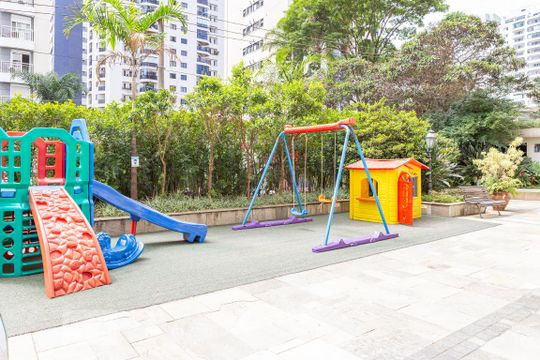 Área Comum - Playground de apartamento para alugar com 3 quartos, 117m² em Pompeia, São Paulo