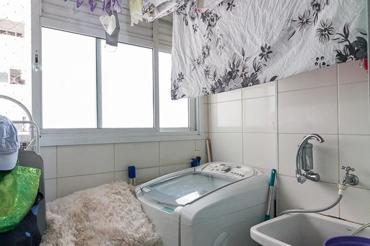 Área de serviço de apartamento à venda com 3 quartos, 77m² em Jardim Rosa de França, Guarulhos