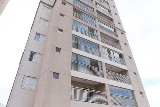 Fachada do bloco de apartamento à venda com 3 quartos, 77m² em Jardim Rosa de França, Guarulhos