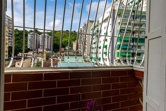 Varanda do Quarto 3 de apartamento à venda com 3 quartos, 82m² em Icaraí, Niterói