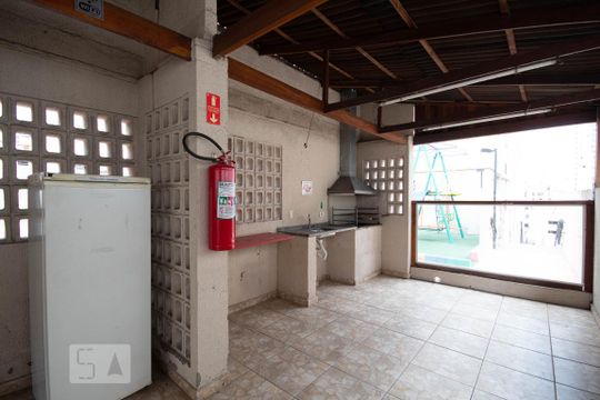 Área comum - Churrasqueira de apartamento para alugar com 4 quartos, 110m² em São Pedro, Osasco