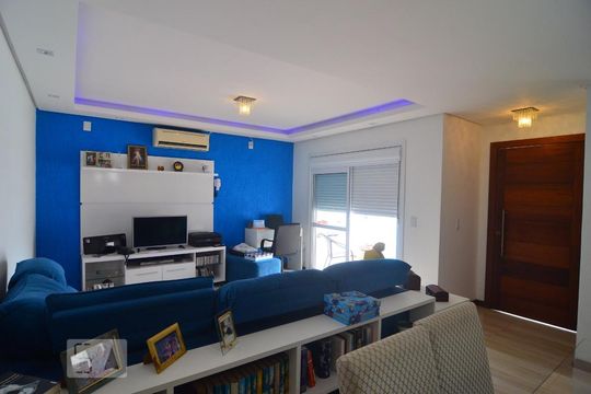 Casa 1 - Sala de casa para alugar com 4 quartos, 328m² em Igara, Canoas