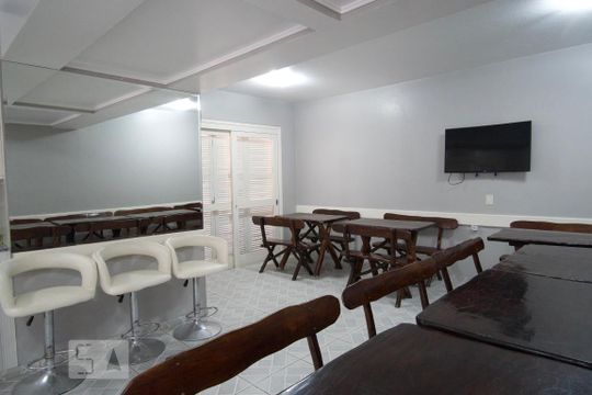 Salão de Festas de apartamento à venda com 2 quartos, 80m² em Partenon, Porto Alegre