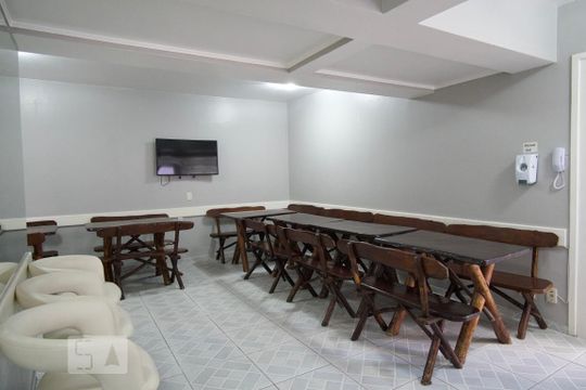 Salão de Festas de apartamento à venda com 2 quartos, 80m² em Partenon, Porto Alegre
