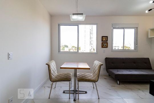 Sala de apartamento para alugar com 1 quarto, 34m² em Vila Paulista, São Paulo