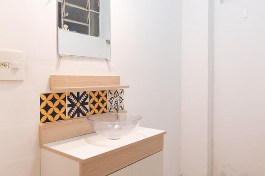 Banheiro Social de apartamento para alugar com 2 quartos, 69m² em Chácara Santo Antônio (zona Sul), São Paulo