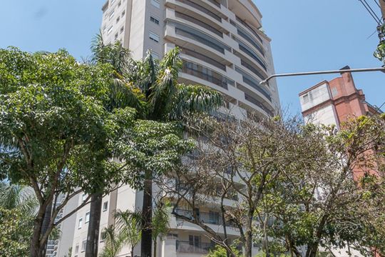 Fachada de apartamento à venda com 3 quartos, 156m² em Santo Amaro, São Paulo