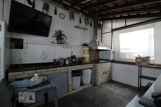 Área comum - Churrasqueira de apartamento à venda com 3 quartos, 83m² em Chácara Santo Antônio (zona Leste), São Paulo