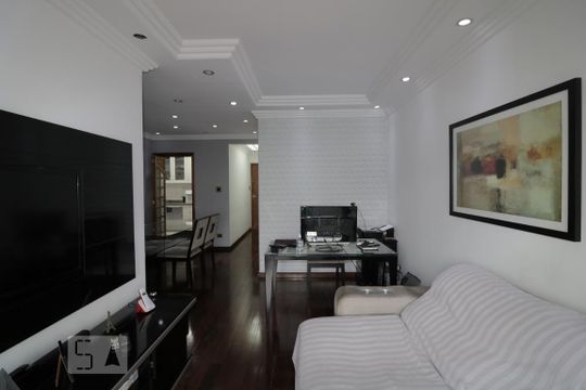 Sala  de apartamento à venda com 3 quartos, 83m² em Chácara Santo Antônio (zona Leste), São Paulo