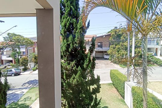 Vista suíte 1 e 2 de casa de condomínio à venda com 4 quartos, 488m² em Alphaville Residencial, Santana de Parnaíba