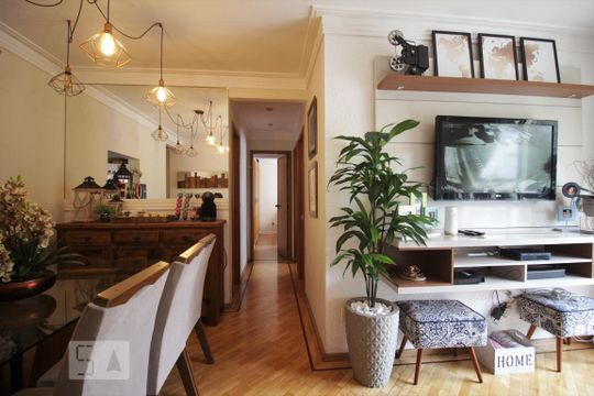 Sala de apartamento para alugar com 3 quartos, 73m² em Vila Andrade, São Paulo