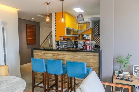 Sala de Estar de apartamento à venda com 2 quartos, 130m² em Jardim Bonfiglioli, São Paulo